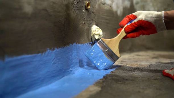 Commercial Basement Waterproofing project at a Wingate, NC business property by SJ Waterproofing Pros